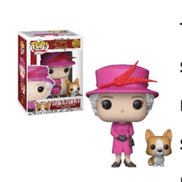 🇬🇧 New in Box 2018 Queen Elizabeth II & Corgi Funko Pop Royals British 🇬🇧 - Picture 1 of 14